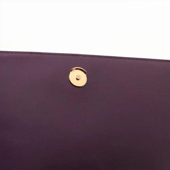 Saint Laurent Paris Sunset Leather Chain Shoulder Bag Red 442906 - Picture 11 of 11